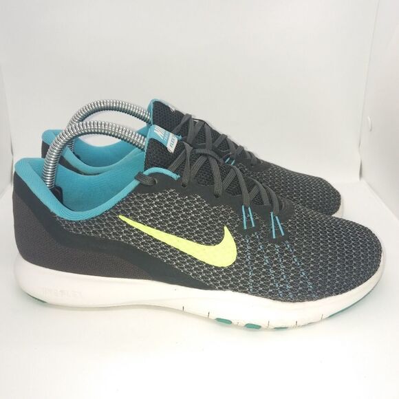 Nike Flex Trainer 7 Running Sneakers Women's Size 8.5 Grey‎ - Picture 1 of 8